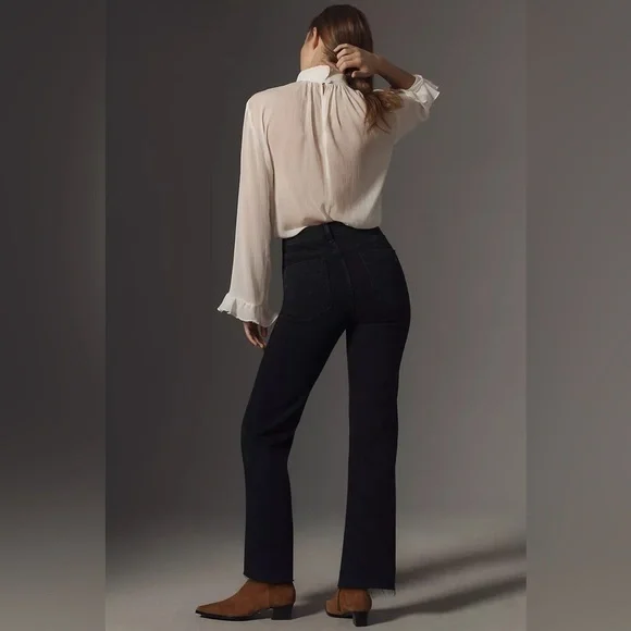 NWT! Anthropologie The Annie High-Rise Straight-Leg Jeans by Pilcro 🐈🦊🎹 - Picture 7 of 10